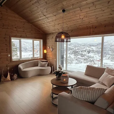 Fantastic View, Great House With Sauna In Sirdal 別荘 Tjørhom