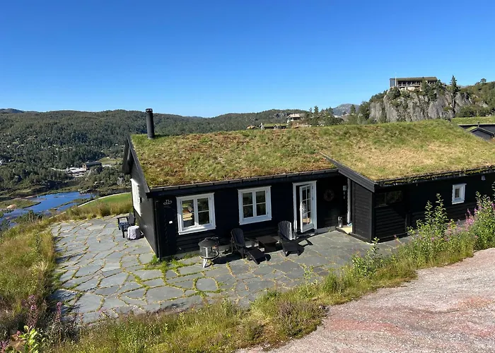 Fantastic View, Great House With Sauna In Sirdal Semesterbostad *