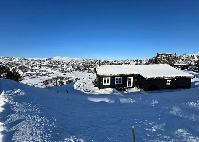 Fantastic View, Great House With Sauna In Sirdal Semesterbostad *